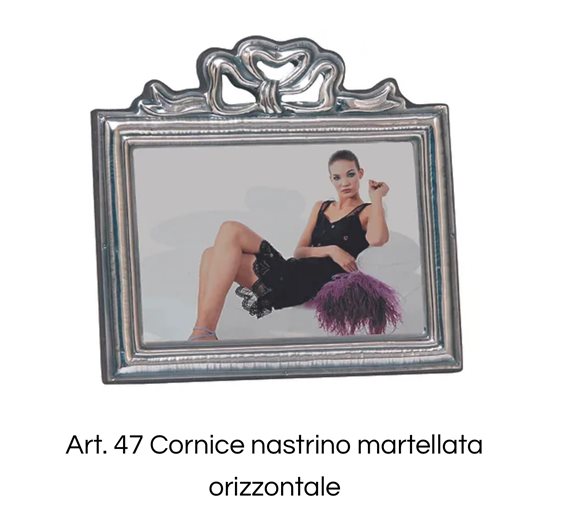 Cornice Bucintoro in Argento ART.47 6X6 - ART.47 6X6